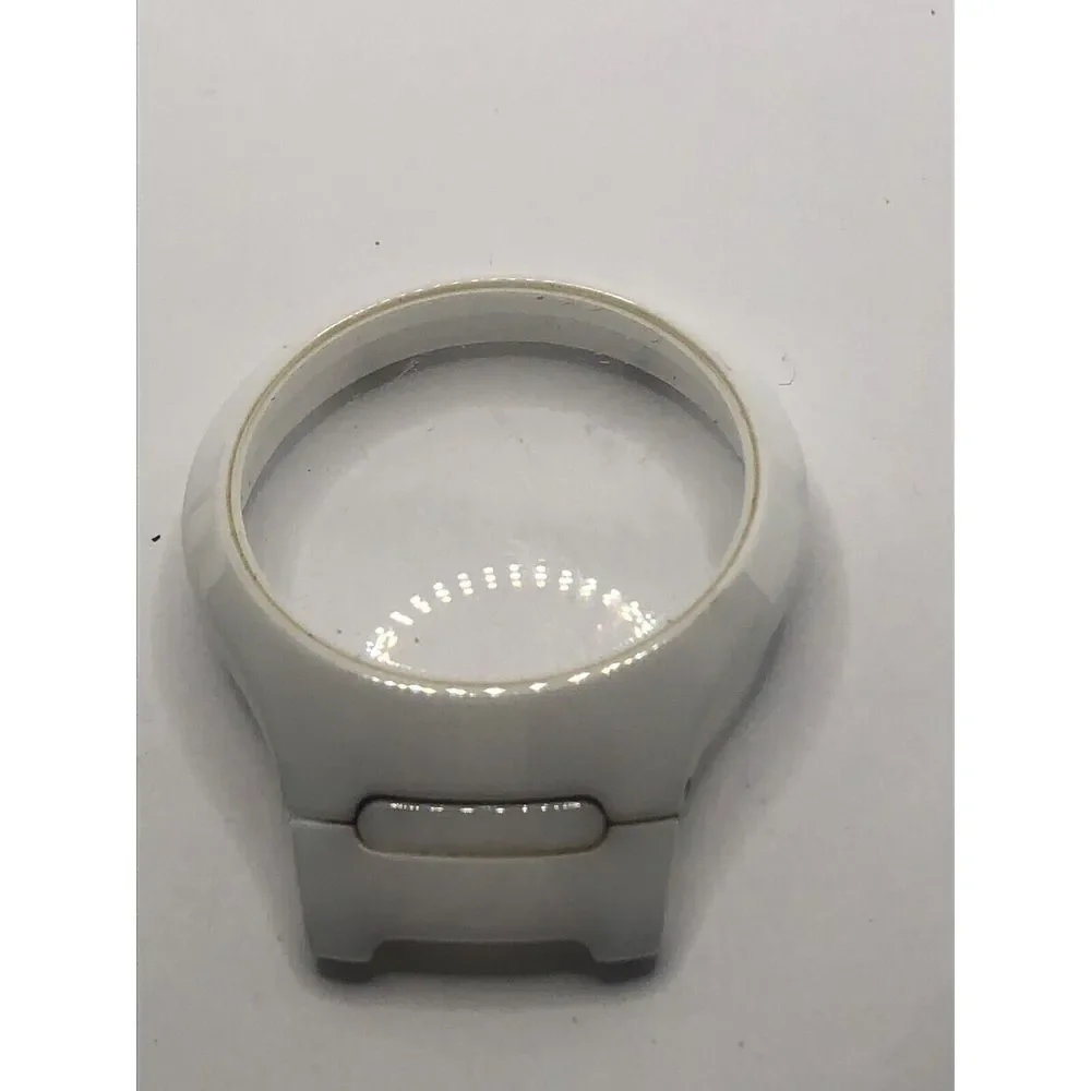 Michael Kors Watch Parts Case Only White Ceramic No Crystal 38mm GY390